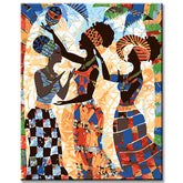 Painting by Numbers African Festival III
